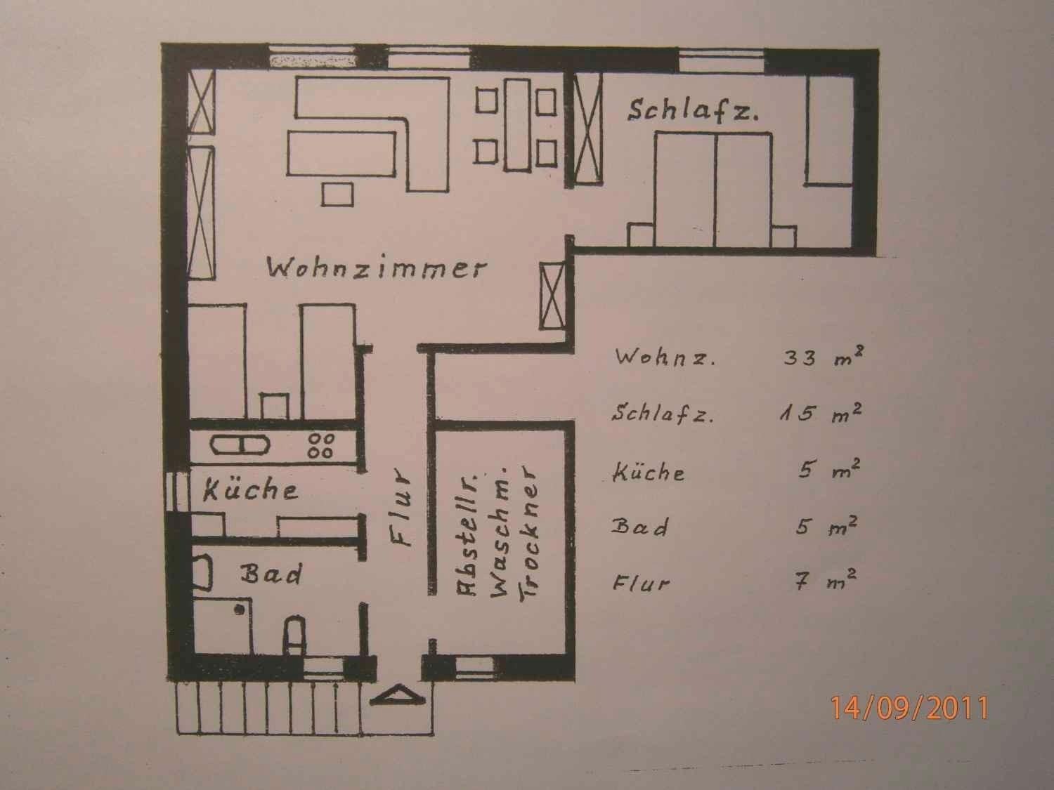 Ohm Lägenhet Holtsee Exteriör bild