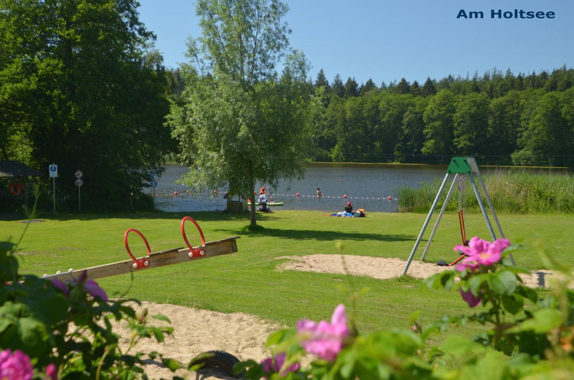 Ohm Lägenhet Holtsee Exteriör bild